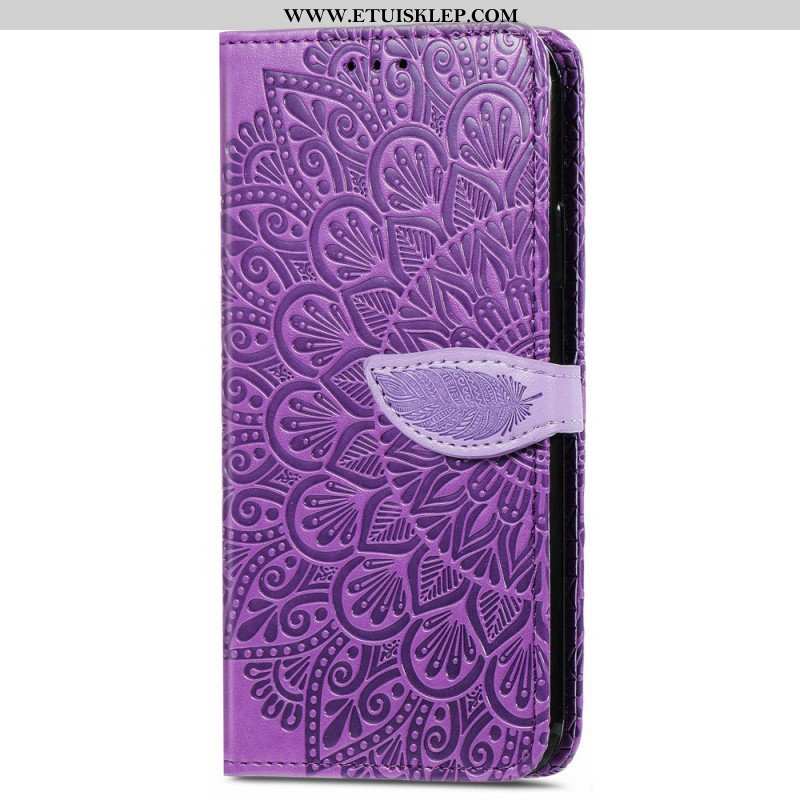 Etui Folio do Poco M4 Pro 5G Plemienne Liście